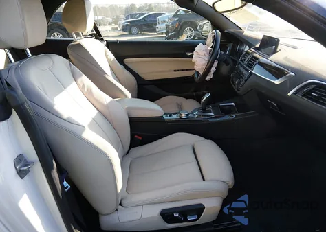 2021 BMW 230I z USA, uszkodzony, nr VIN WBA2M7C01M7J21776